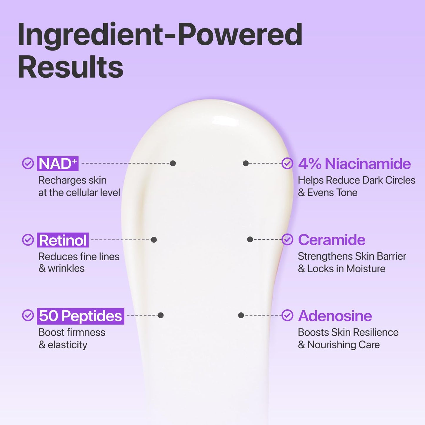 NAD+ Retinol Volumetox Eye Cream | كريم العين NAD+ الريتينول فوليومتوكس
