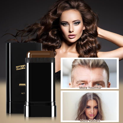 Black Hair Dye Stick for Instant Gray Coverage & Root Touch Up