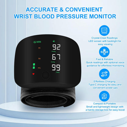 Wrist Electronic Pressure Monitor