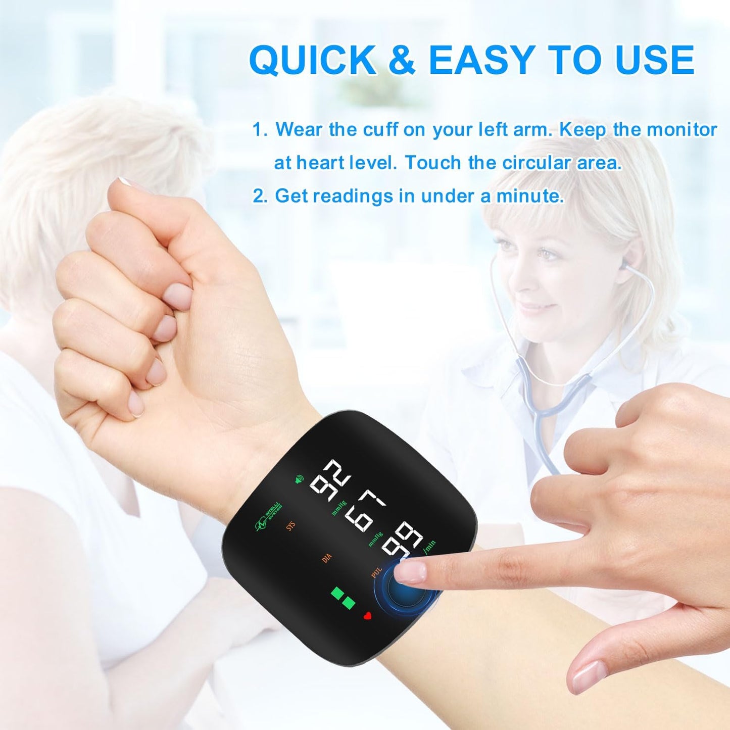 Wrist Electronic Pressure Monitor