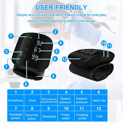 Wrist Electronic Pressure Monitor