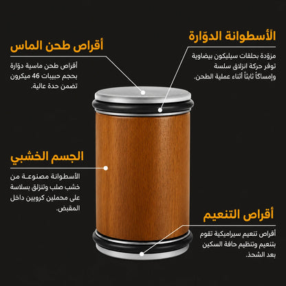 Rolling Knife Sharpener مُسن سكاكين دوّار