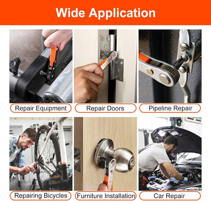 Mini Ratchet Wrench Screwdriver Set with all Bits
