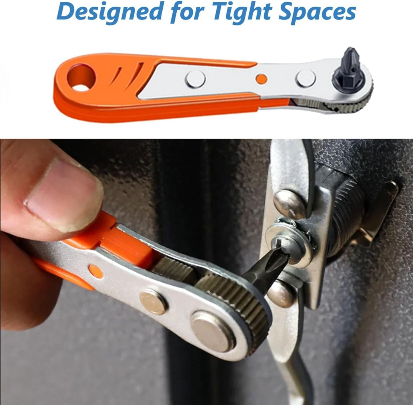 Mini Ratchet Wrench Screwdriver Set with all Bits