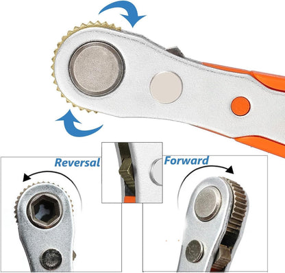 Mini Ratchet Wrench Screwdriver Set with all Bits