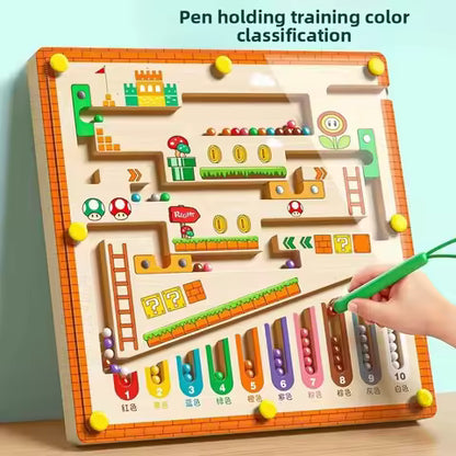 Magnetic Maze Ball Game